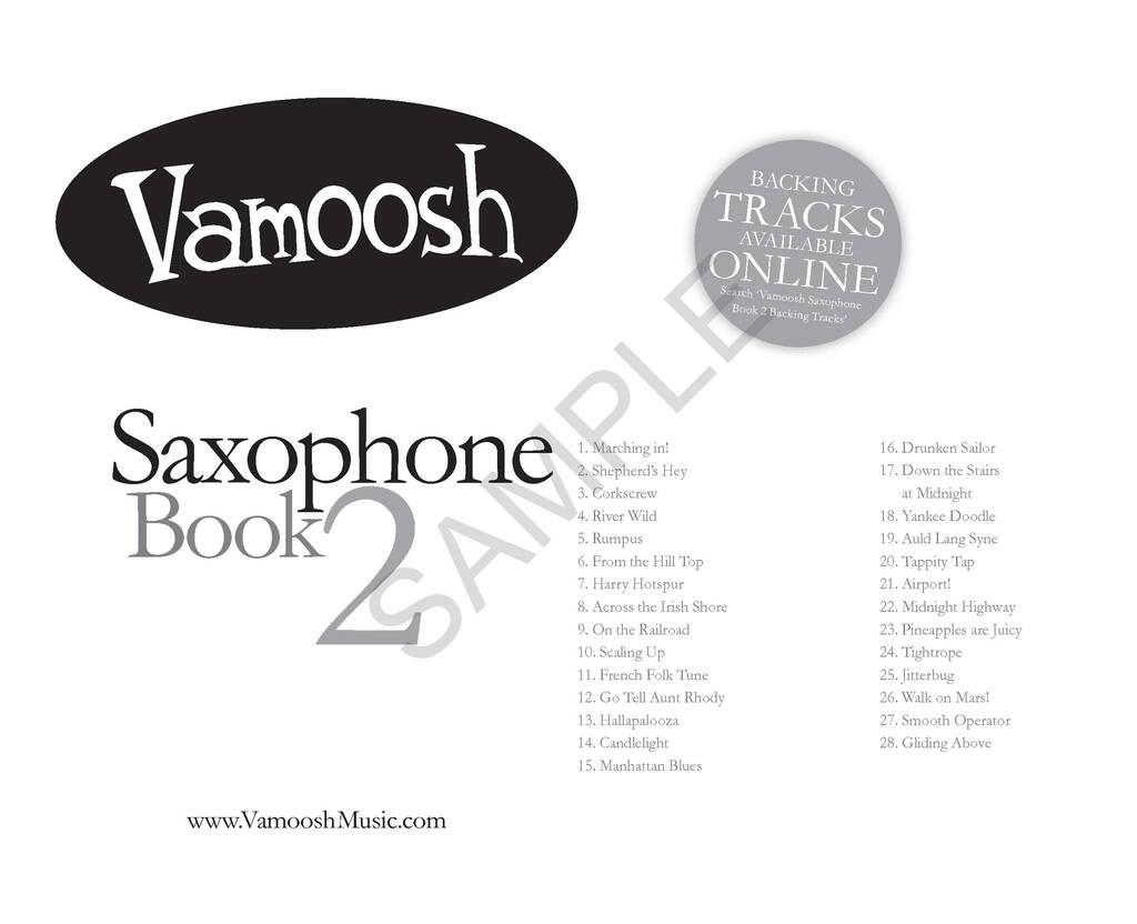 Vamoosh Saxophone Book 2