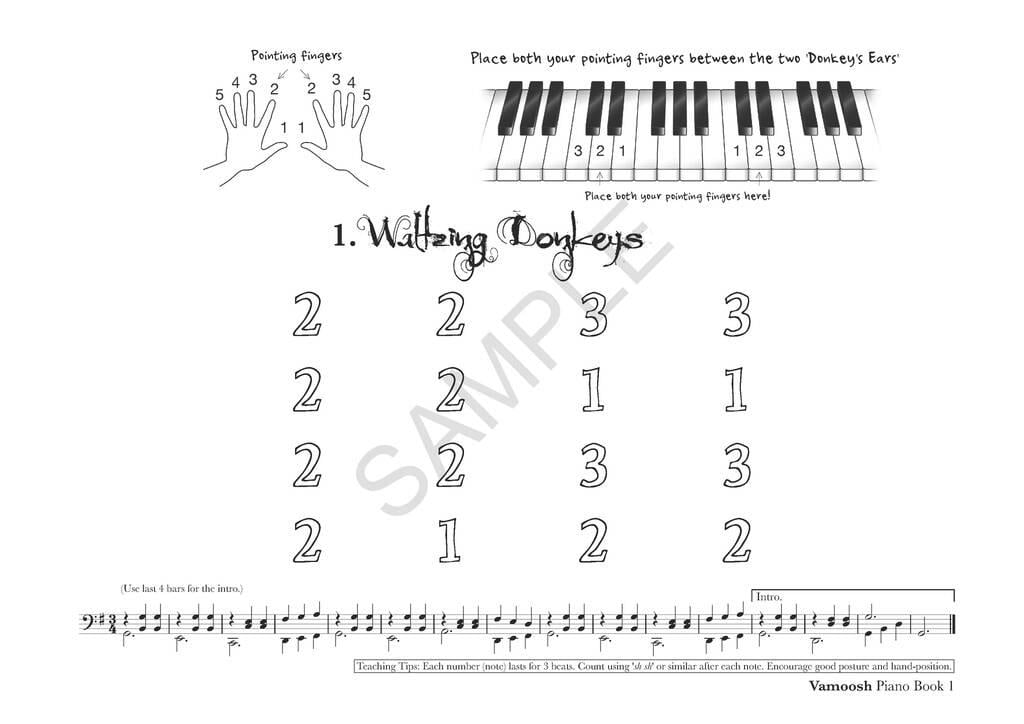 Vamoosh Piano Book 1