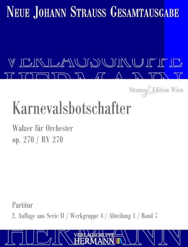 Karnevalsbotschafter Op. 270 RV 270