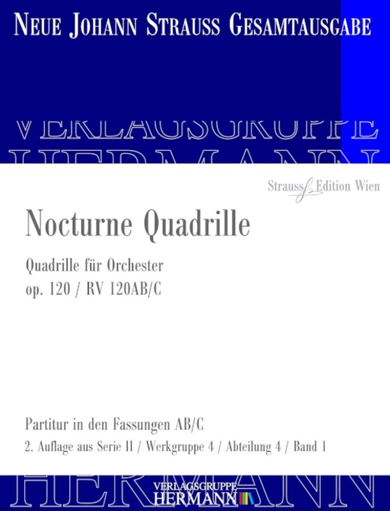 Nocturne Quadrille Op. 120 RV 120AB/C