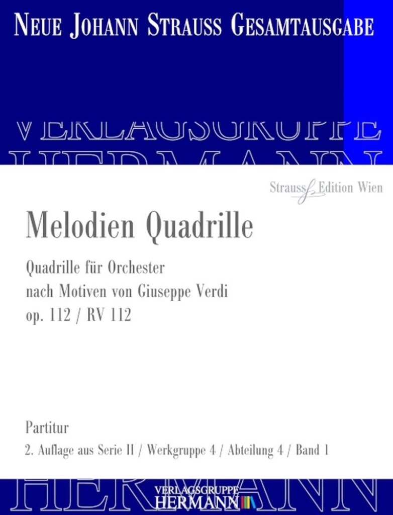 Melodien Quadrille Op. 112 RV 112