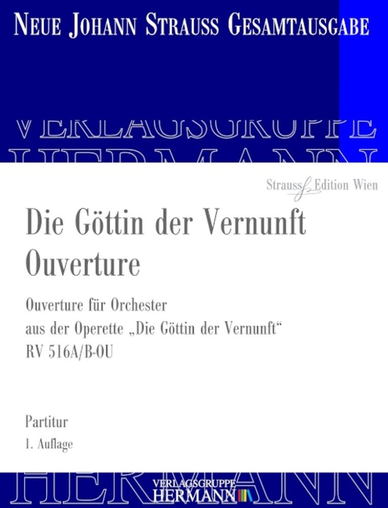 Göttin der Vernunft Ouverture RV 516A/B-OU