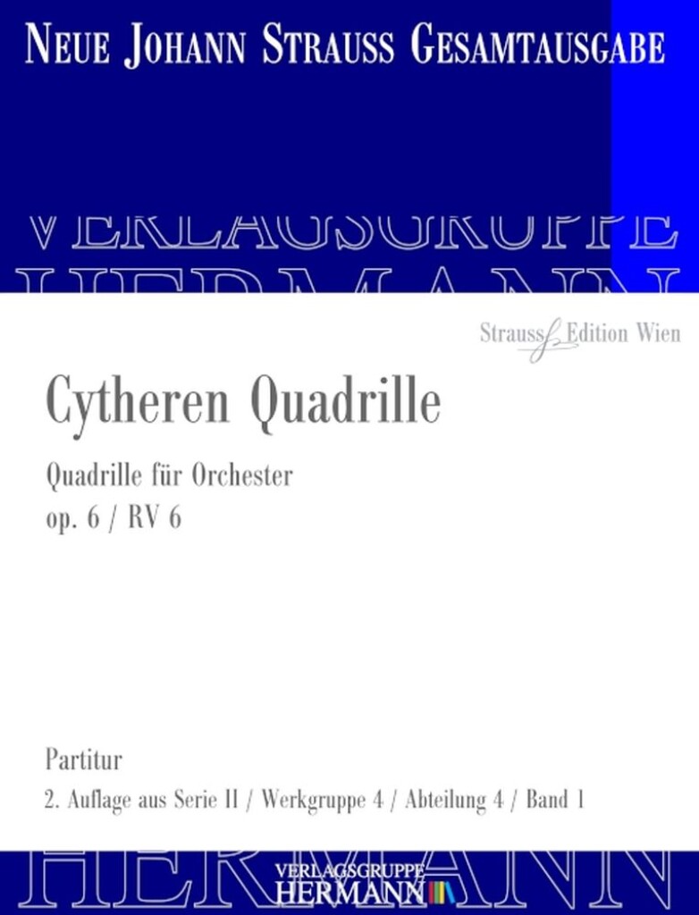 Cytheren Quadrille Op. 6 RV 6