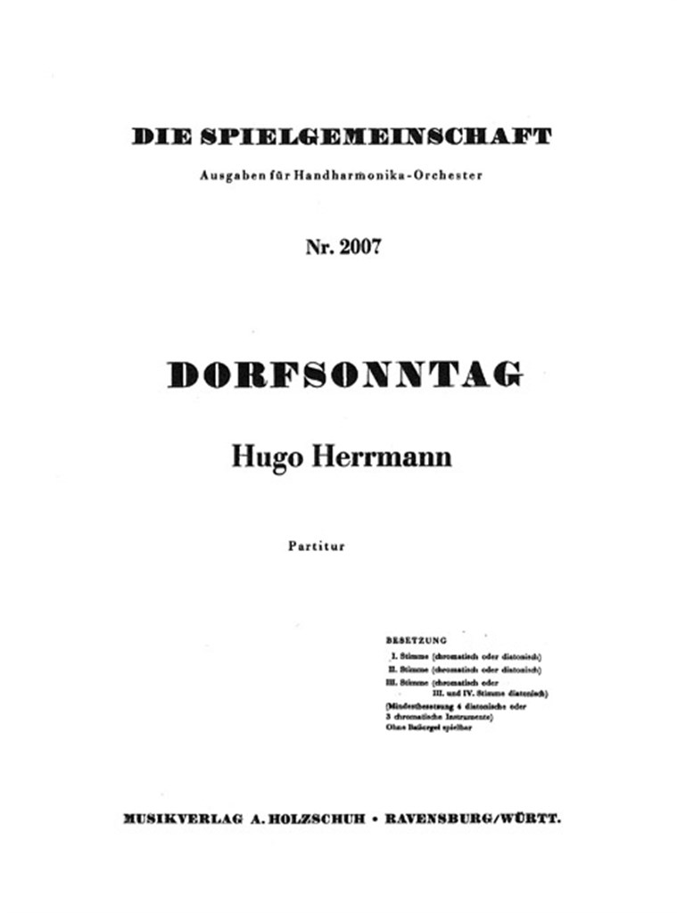 Dorfsonntag