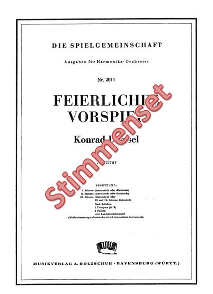 Feierliches Vorspiel