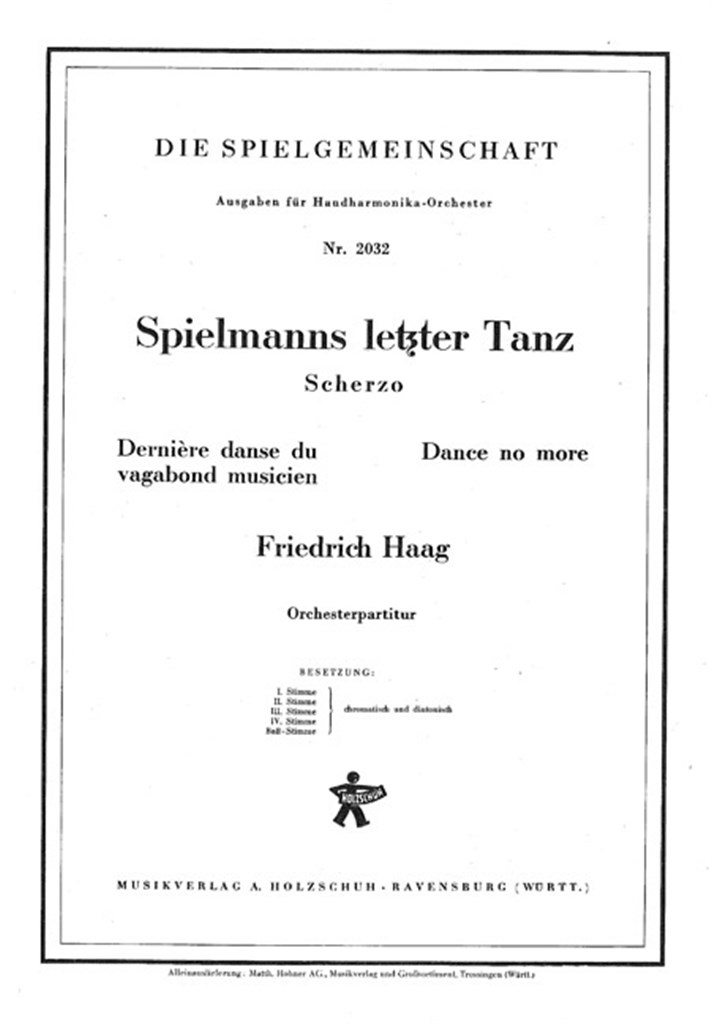 Spielmanns letzter Tanz
