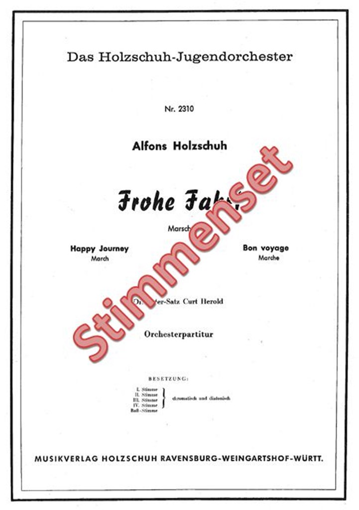 Frohe Fahrt