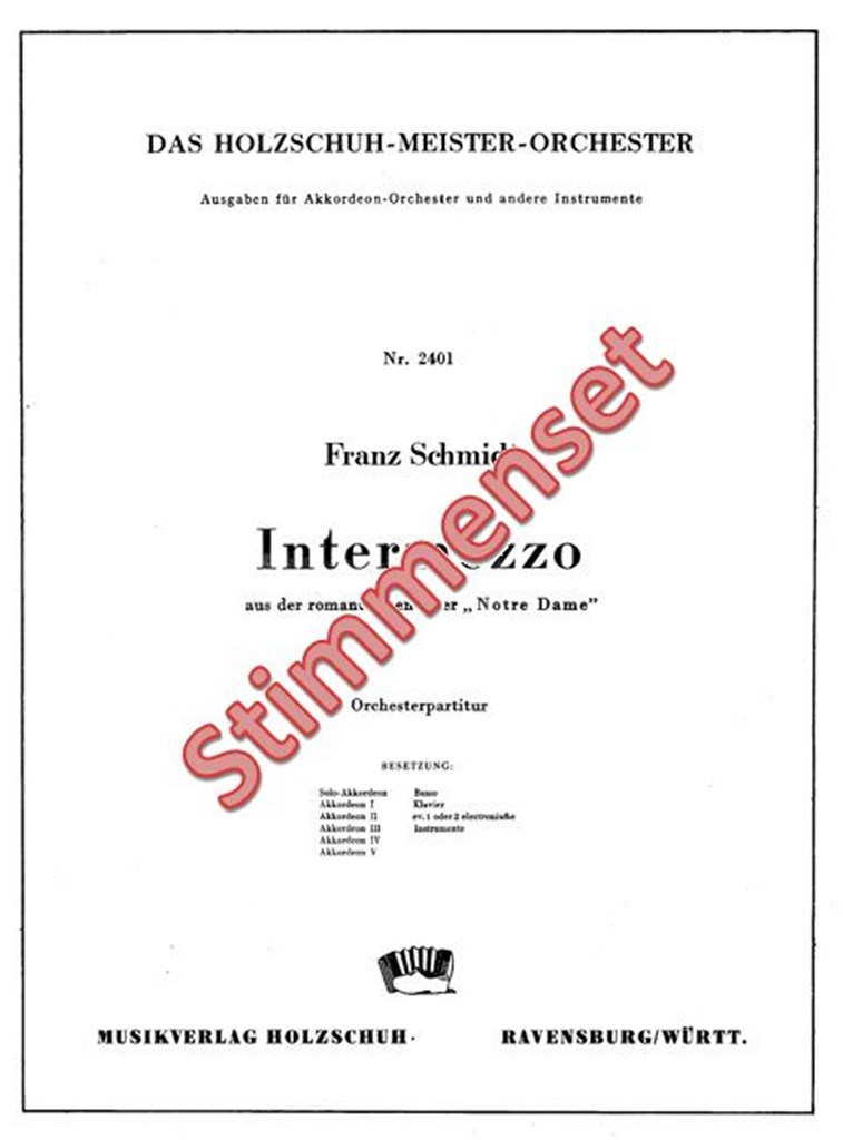 Intermezzo Aus Notre Dame