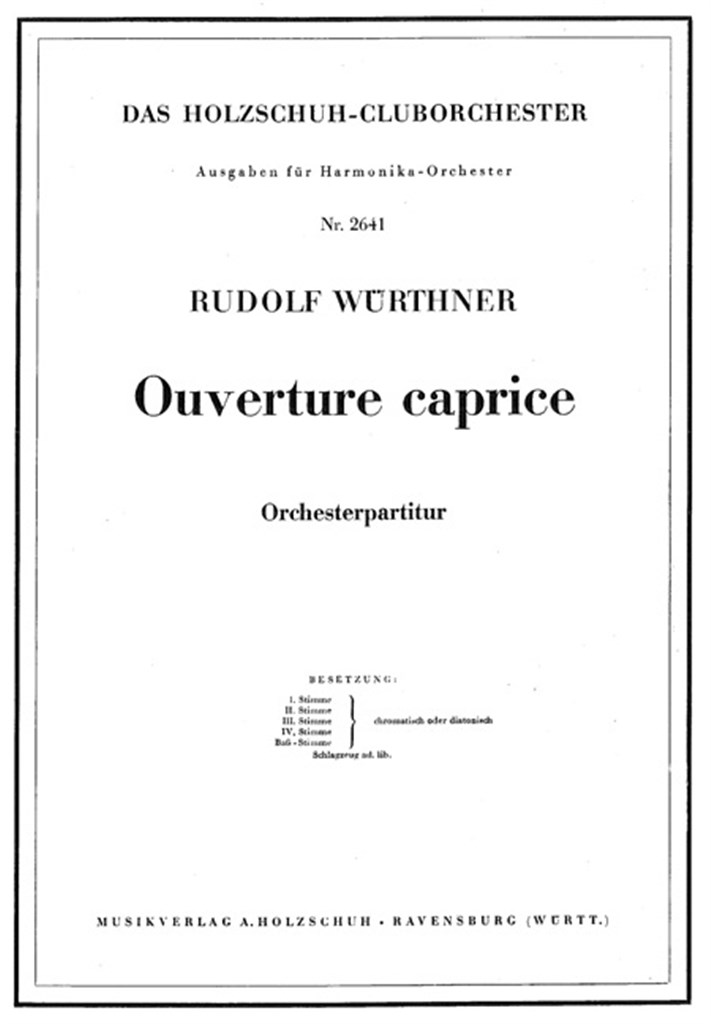 Ouvertüre Caprice