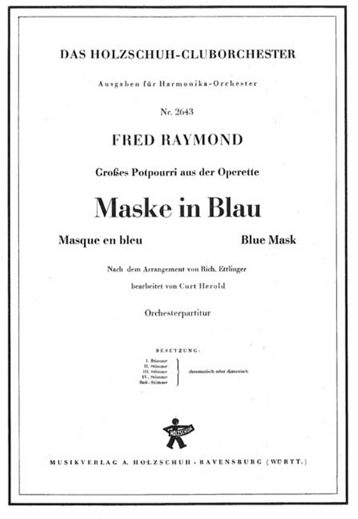 Maske In Blau