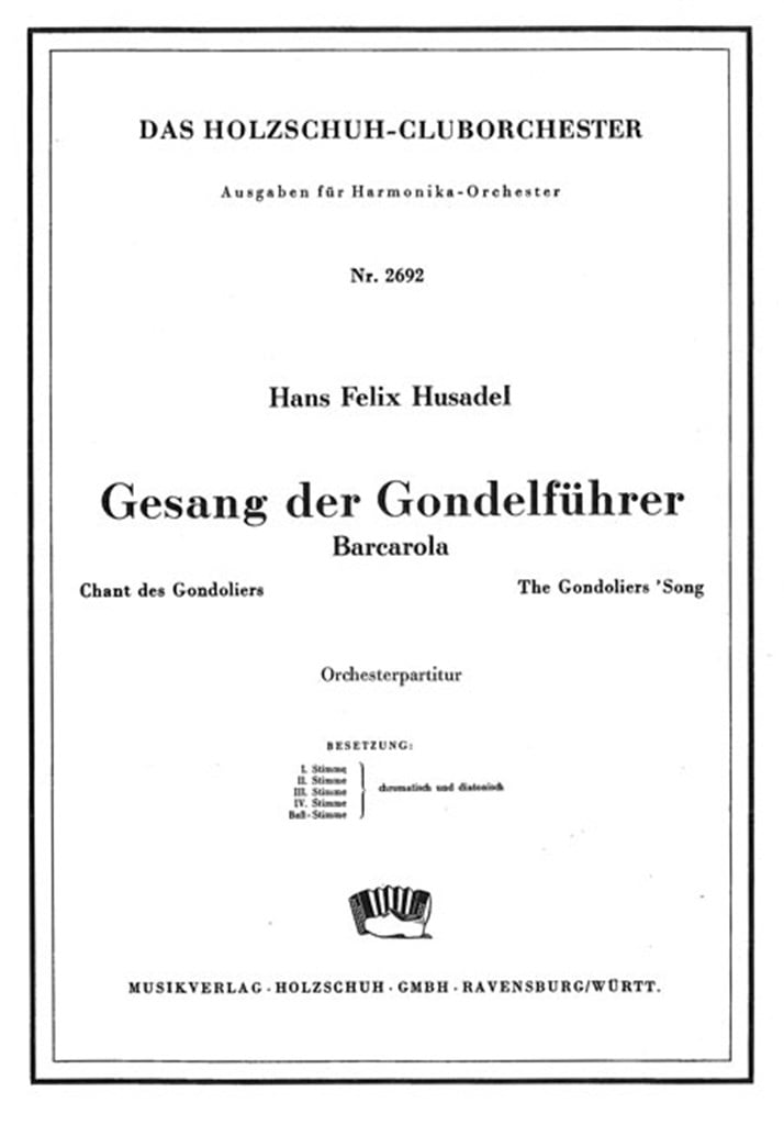 Gesang der Gondelführer