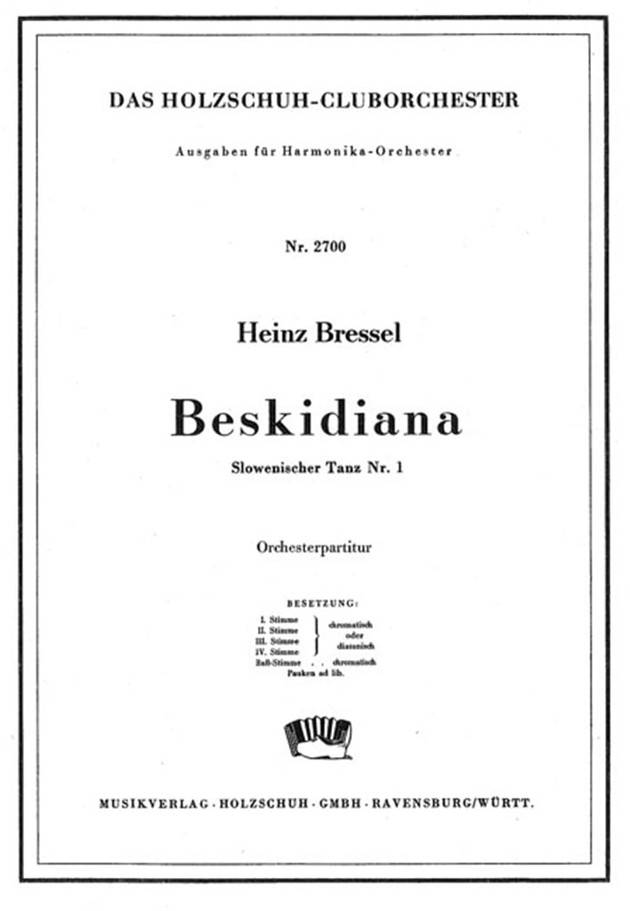 Beskidiana Slowenischer Tanz Nr. 1