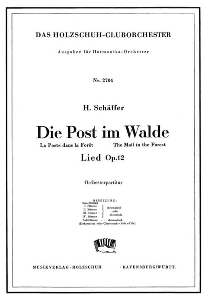 Die Post im Walde