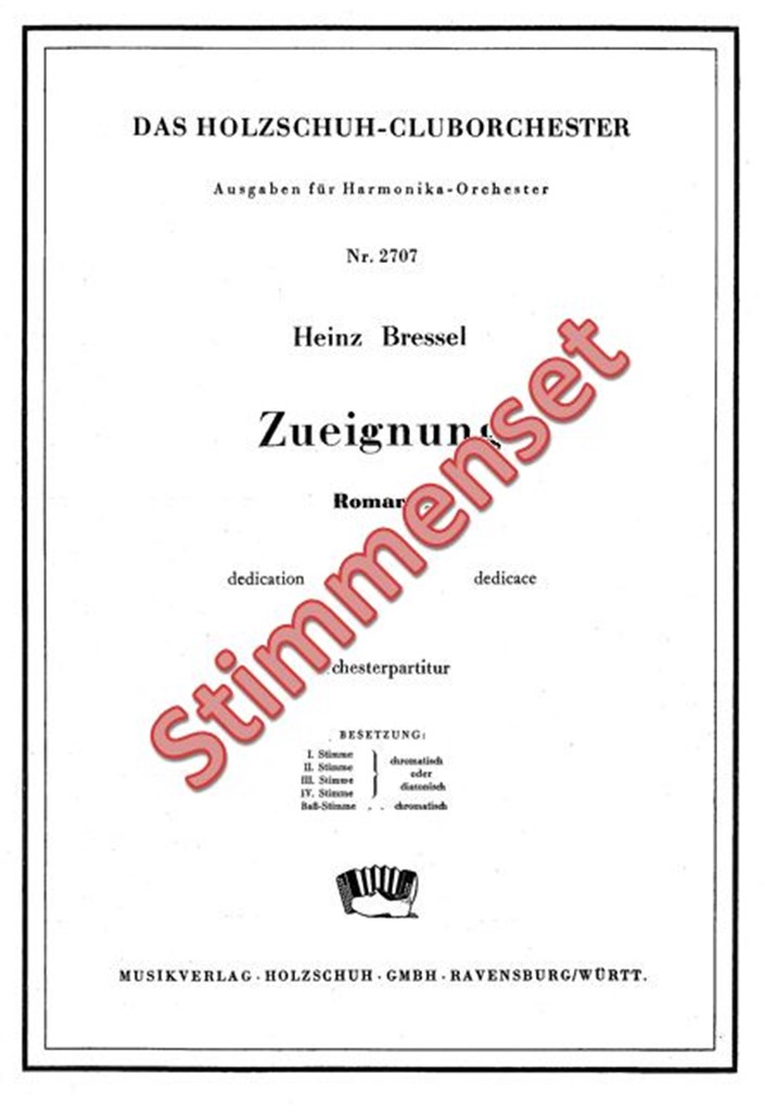 Zueignung