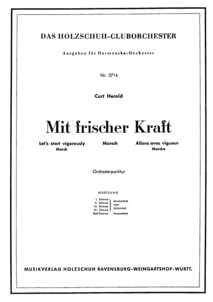 Mit frischer Kraft