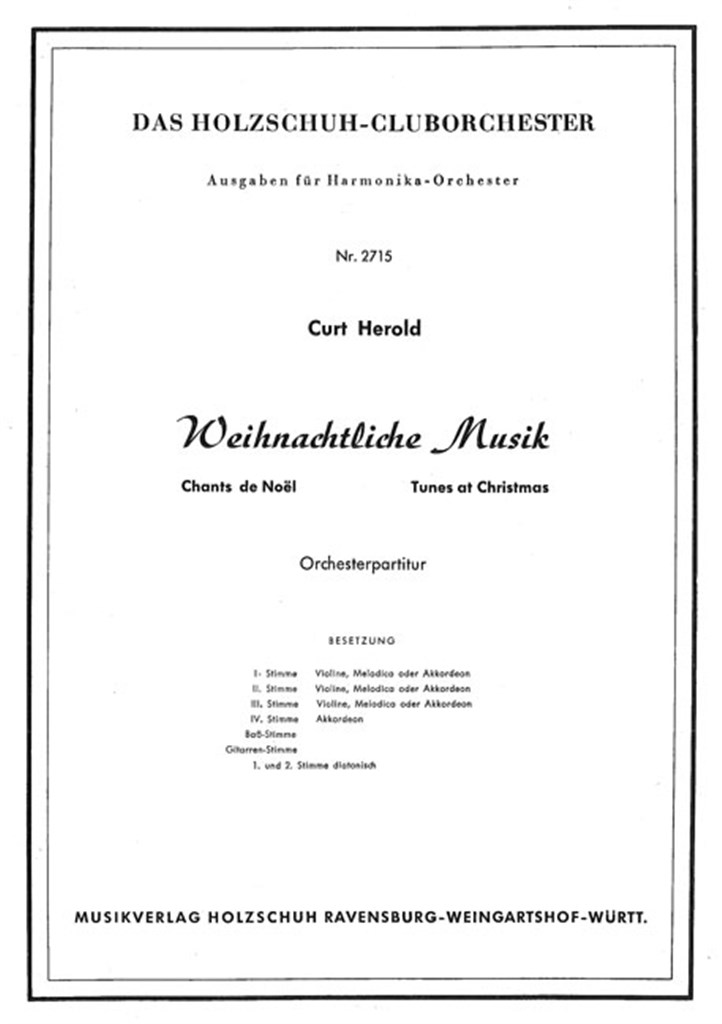 Weihnachtliche Musik