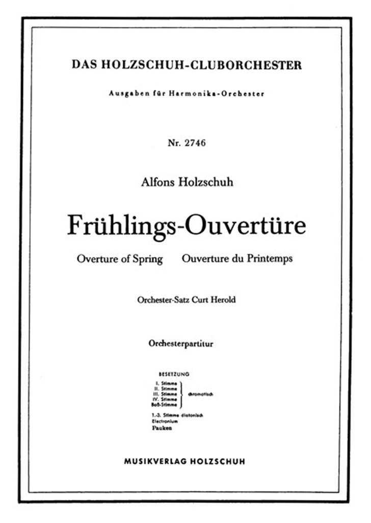 Frühlings Ouvertüre