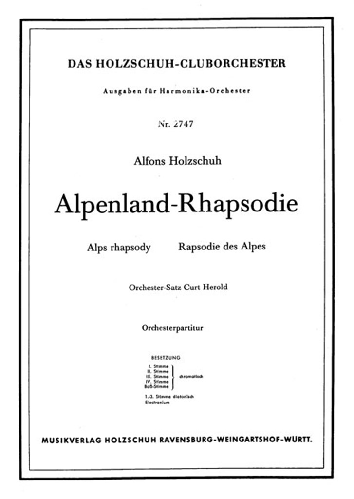 Alpenland Rhapsodie