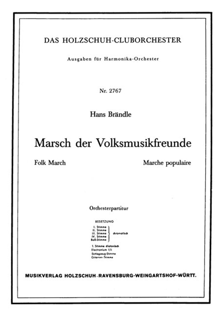 Marsch der Volksmusikfreunde