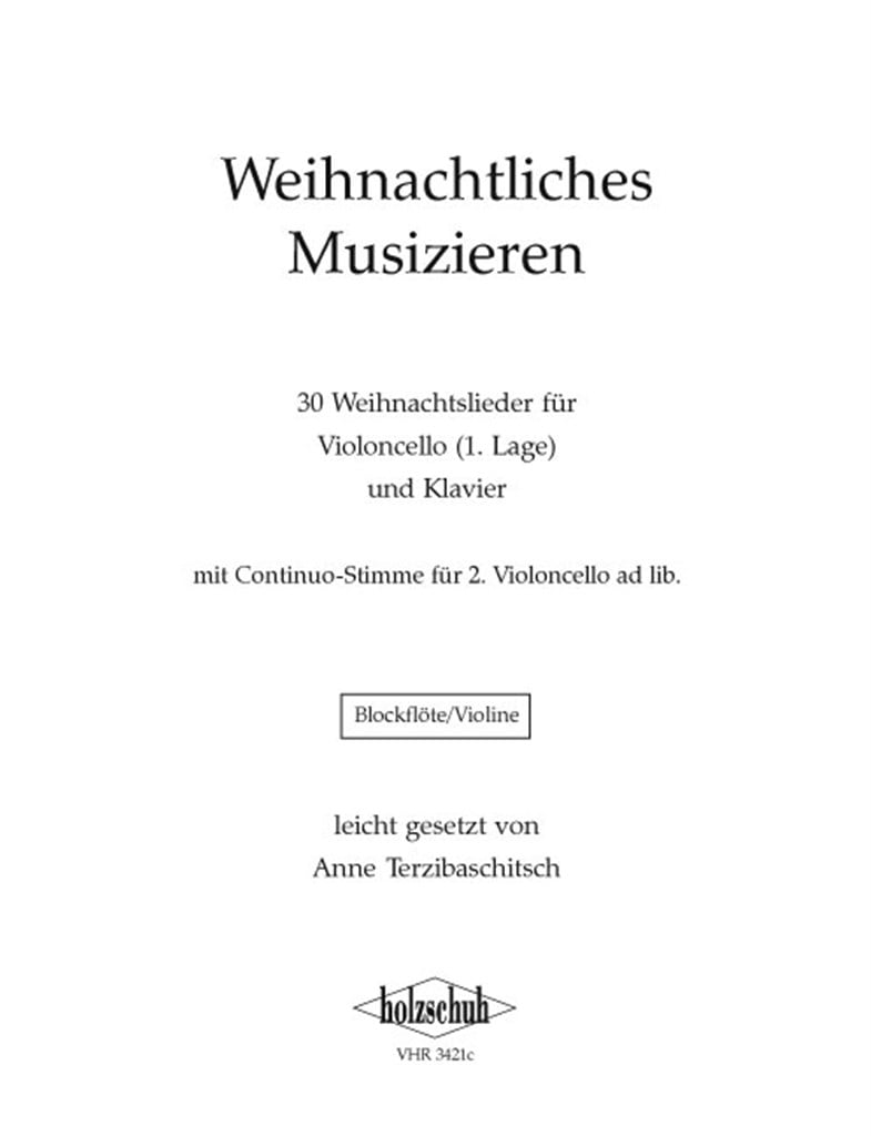 Weihnachtliches Musizieren