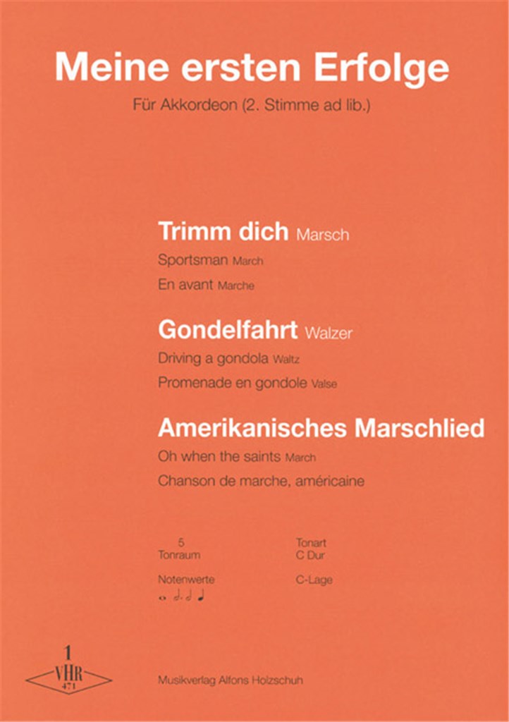 Meine ersten Erfolge 1