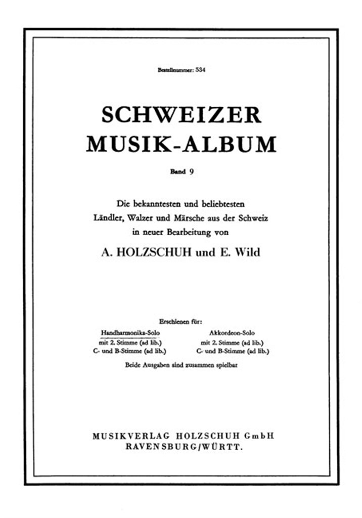 Schweizer Musikalbum 9