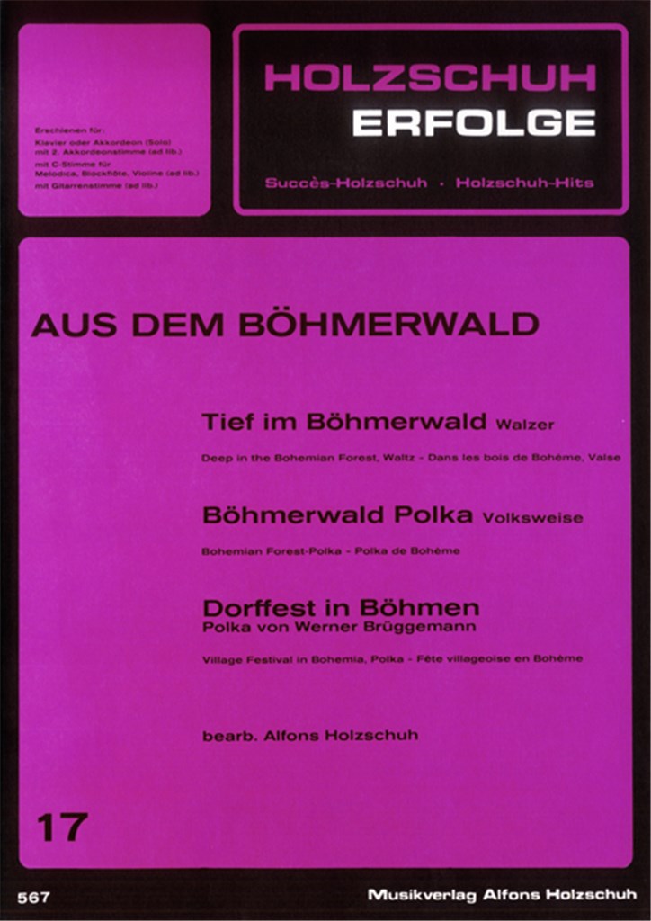 Holzschuh Erfolge, Band 17