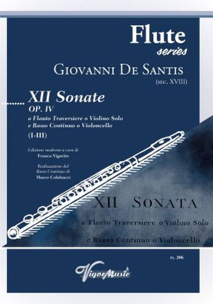 XII Sonate Op. IV Vol. I (I-III)