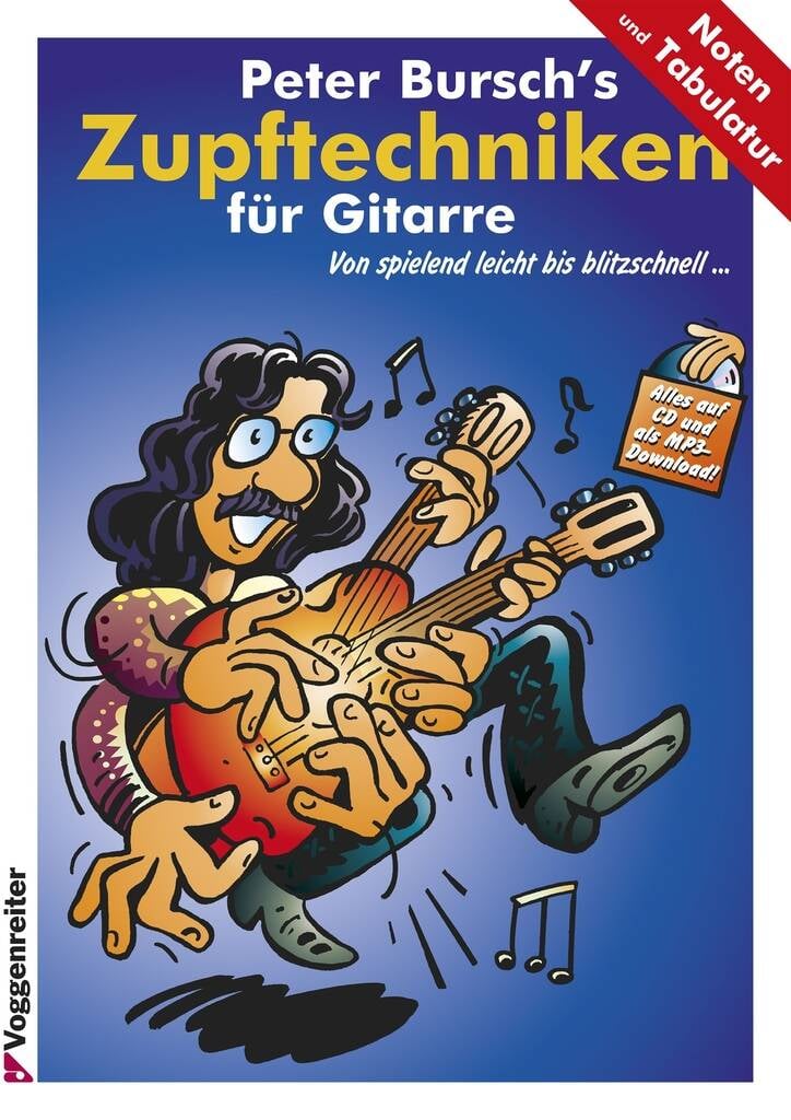 Zuphtechniken für Gitarre