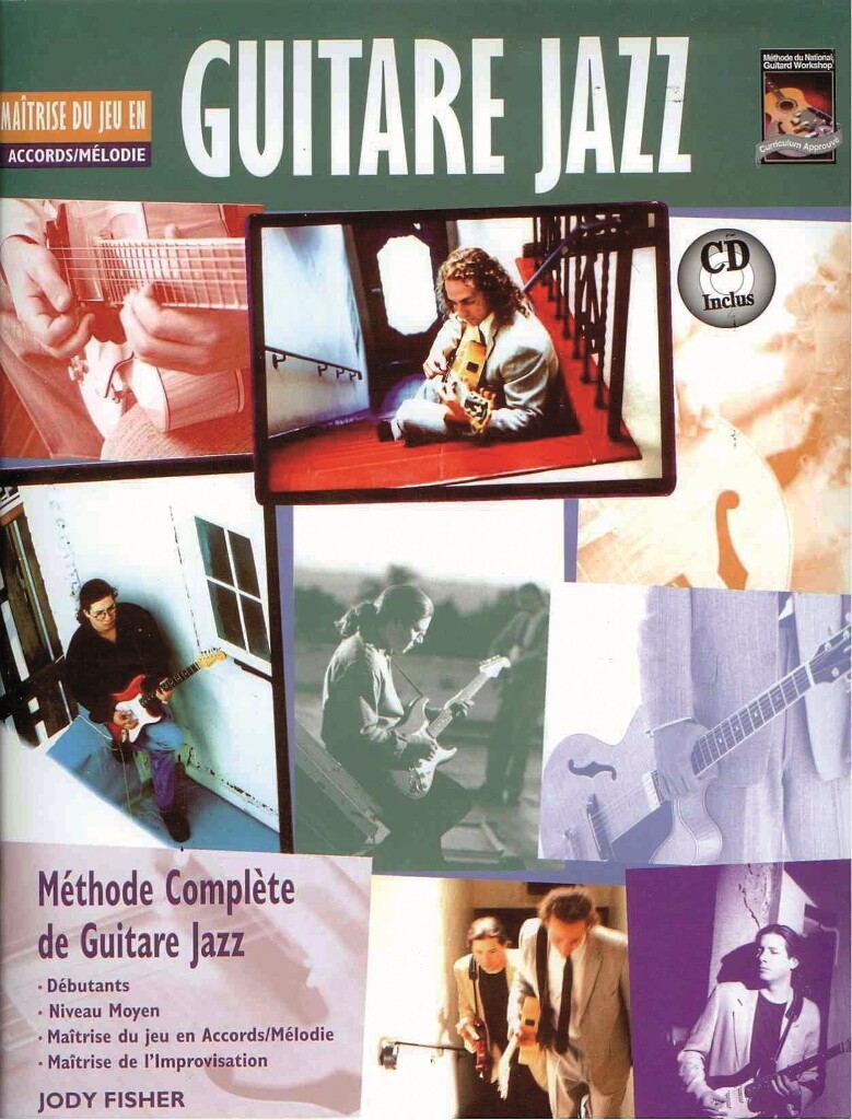 Guitare jazz maitrise du jeu en accords/mélodie