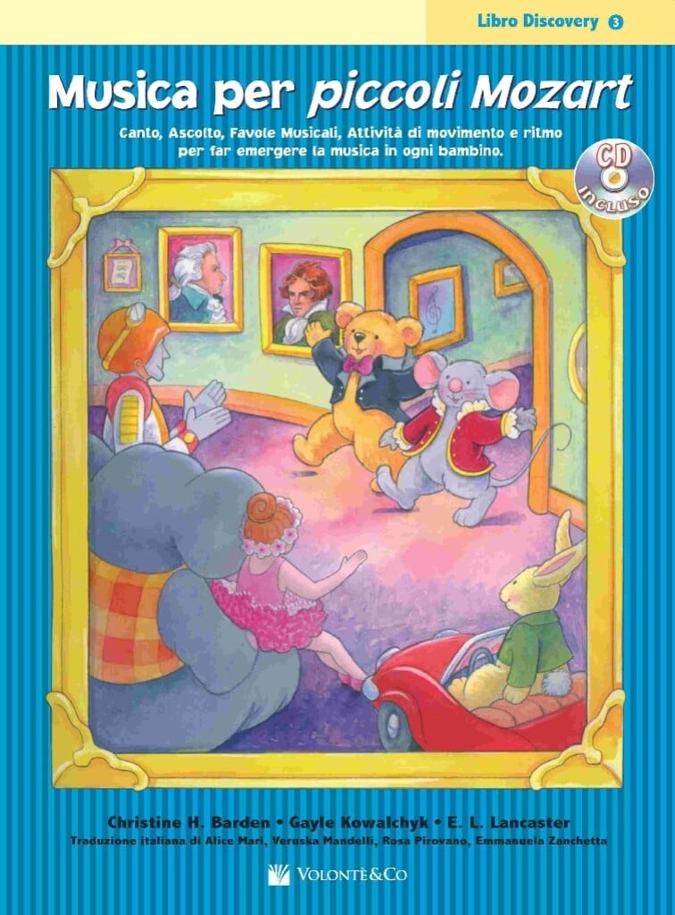 Musica Per Piccoli Mozart - Libro Discovery Vol. 3