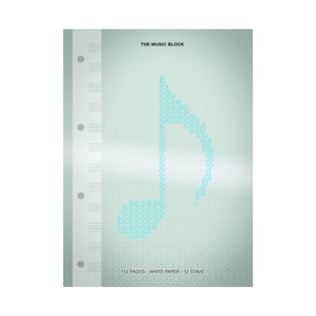 Music Block 112P 12Righi Bianc