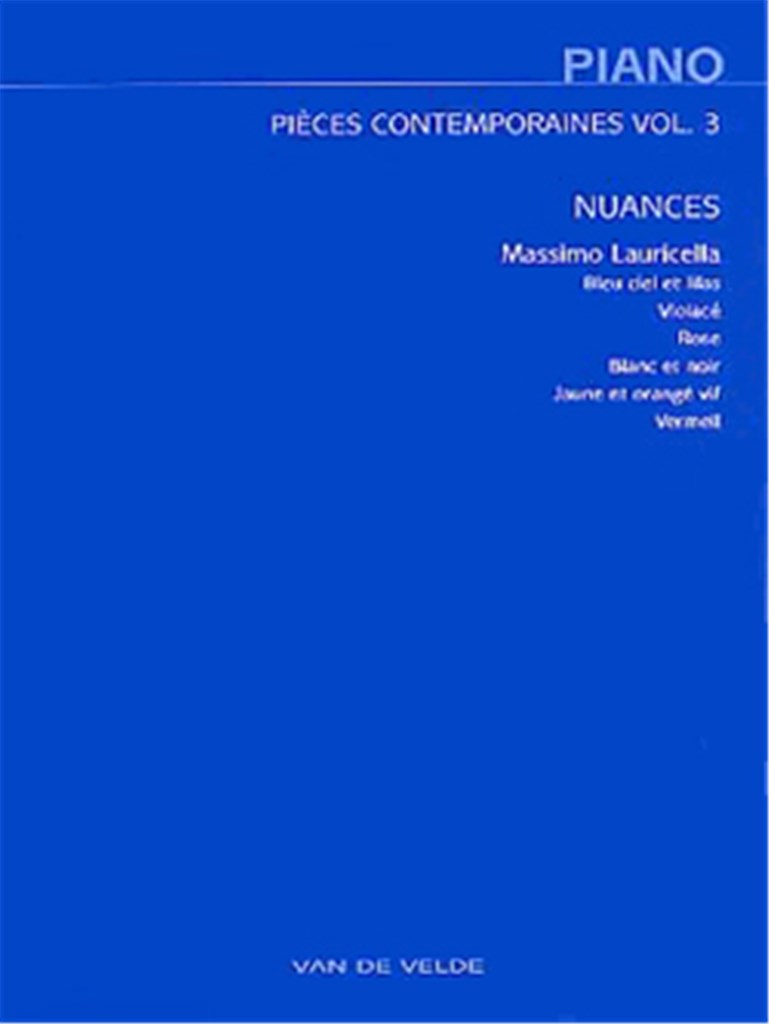 Piano - pièces contemporaines Vol.3