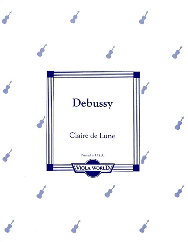 Clair De Lune Per Viola E Piano