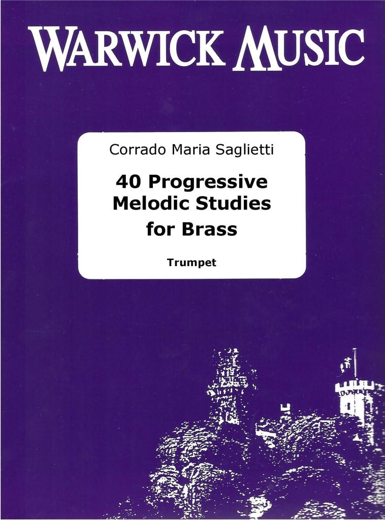 40 Progressive Melodic Studies for Brass