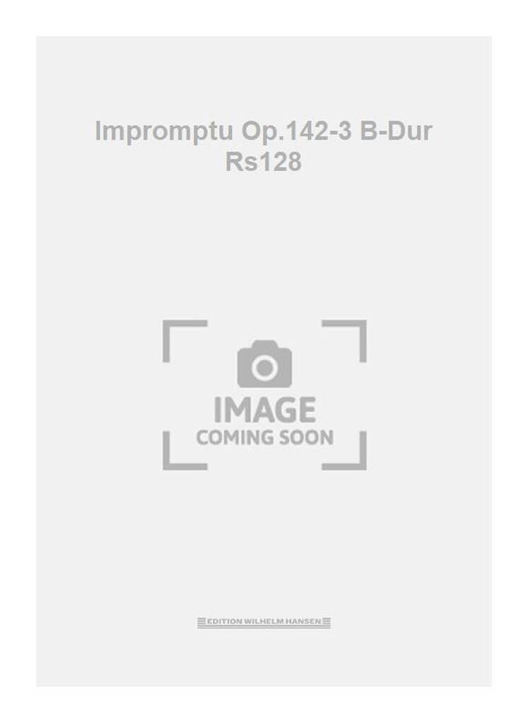Impromptu Op.142-3 B-Dur Rs128