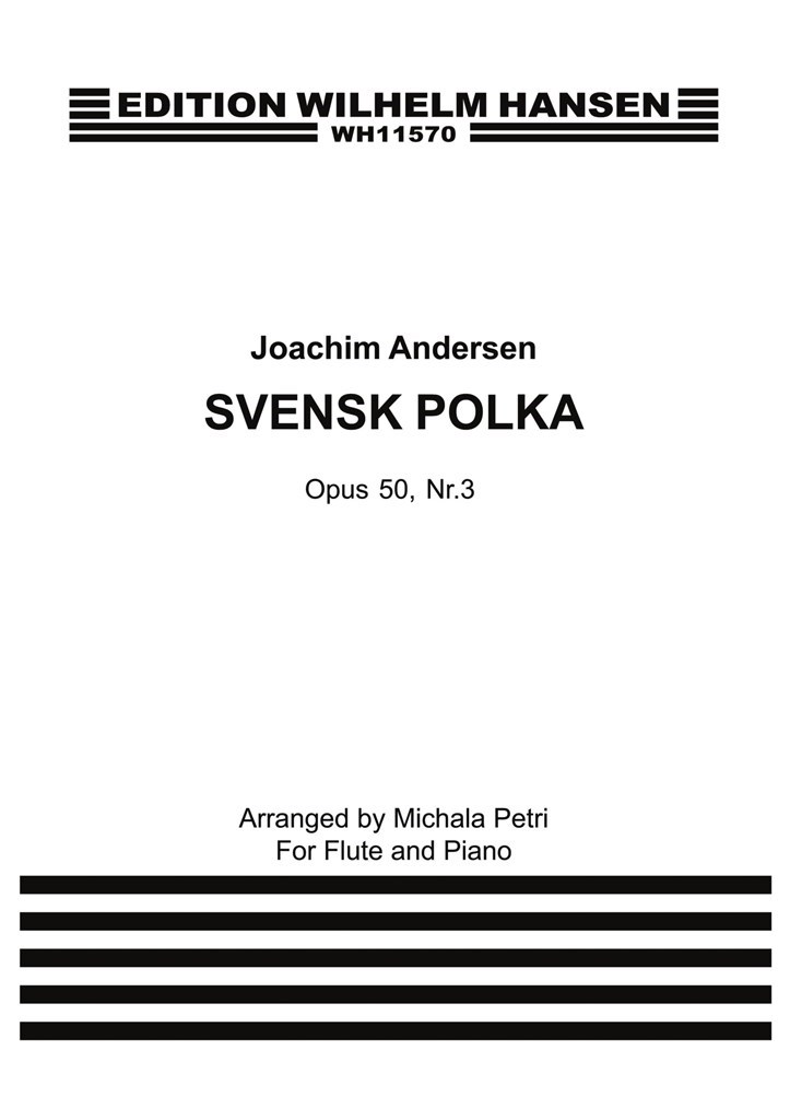 Svensk Polka For Flute and Piano Op. 50 No. 3