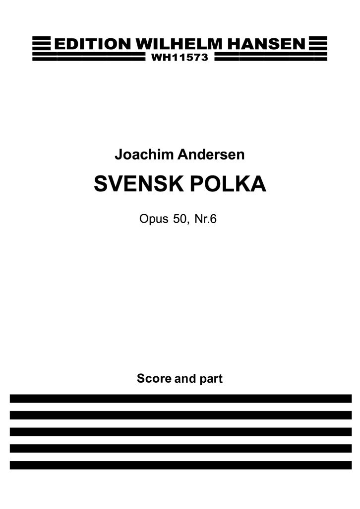 Svensk Polka For Flute and Piano Op. 50 No. 6