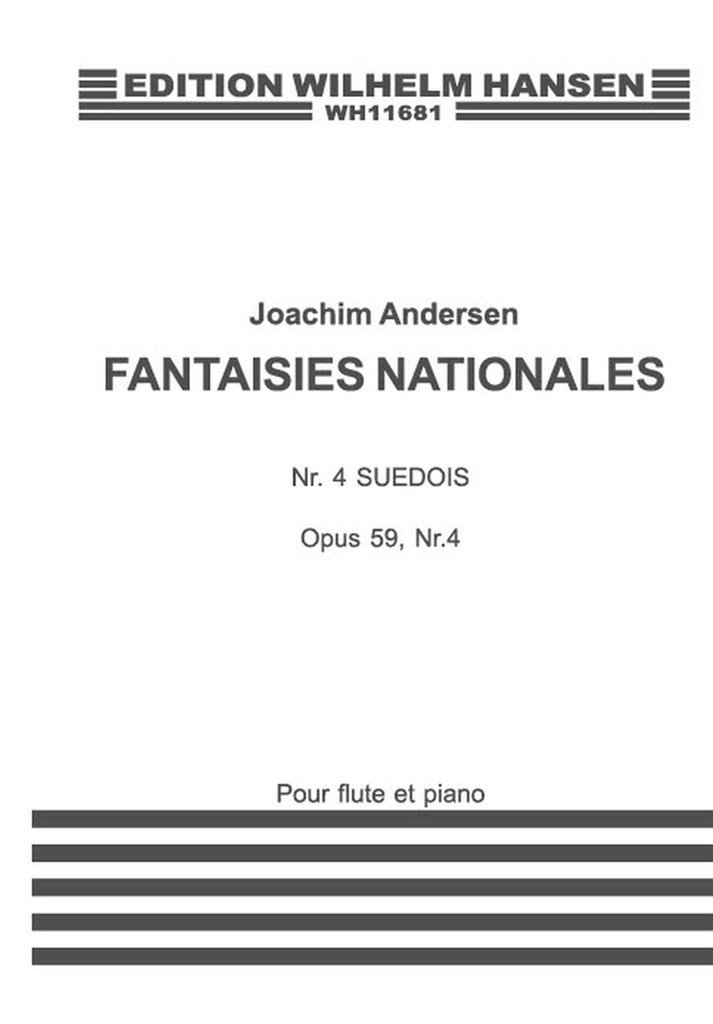 Fantaisies Nationales Op. 59 No. 4 'Suedois'