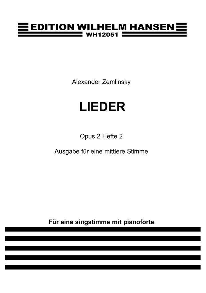 Lieder Op. 2 Book 2