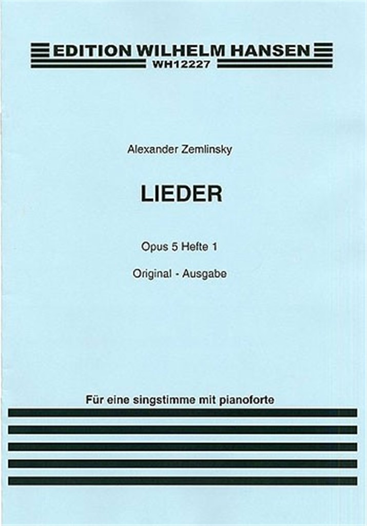 Lieder Op. 5 Book 1