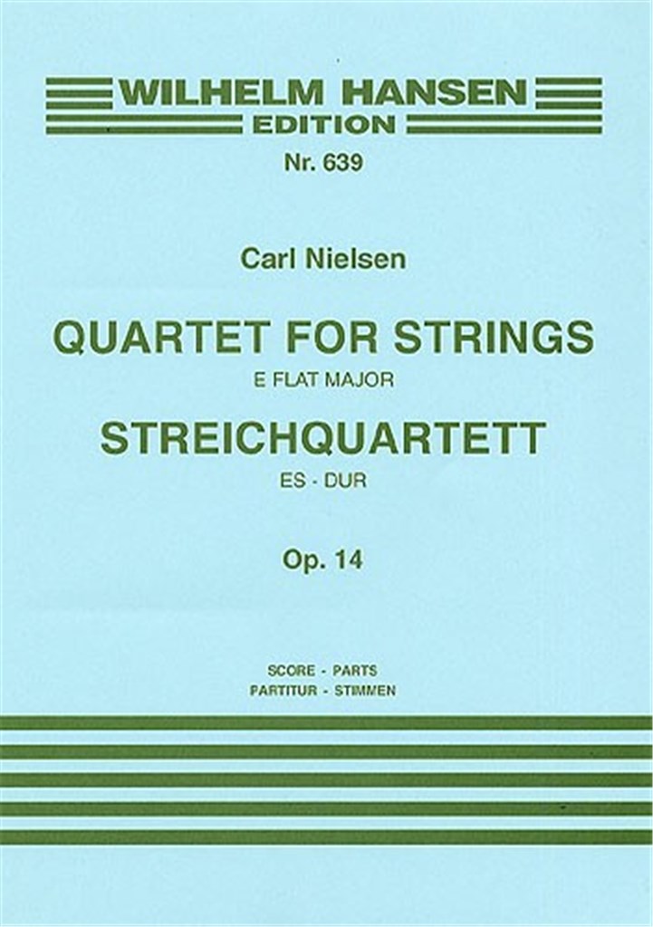 Quartet For Strings No. 3 In E Flat Op. 14