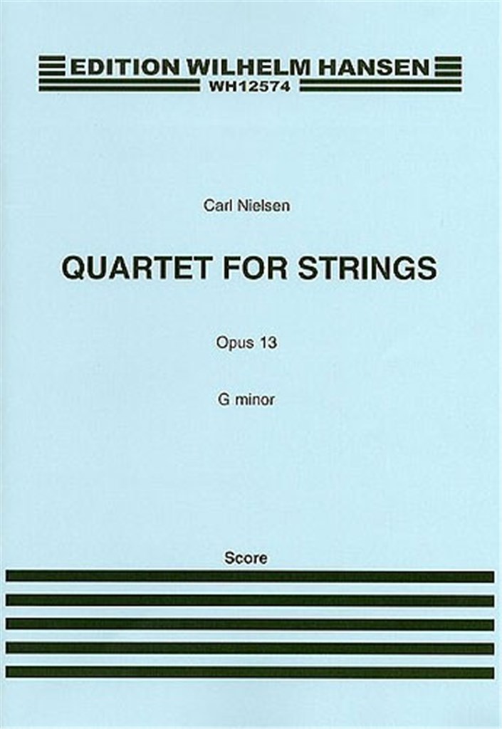 Quartet For Strings In G Minor Op. 13