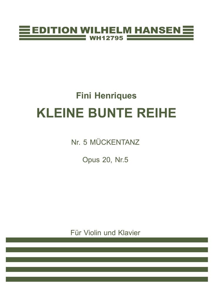 Kleine Bunte Reihe Op. 20 No. 5