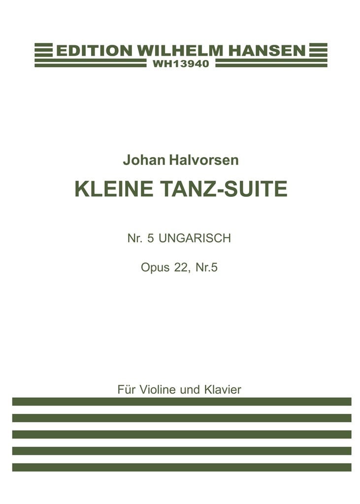 Kleine Tanz Suite Op. 22 No. 5