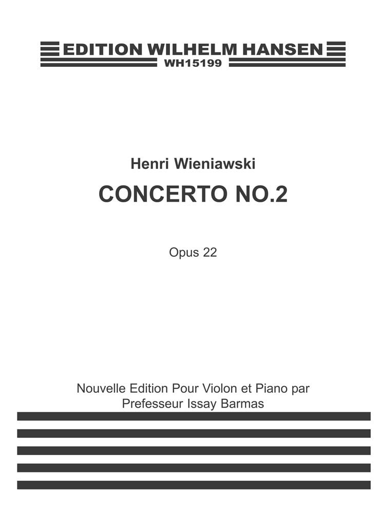Violin Concerto No. 2 In D Minor Op. 22