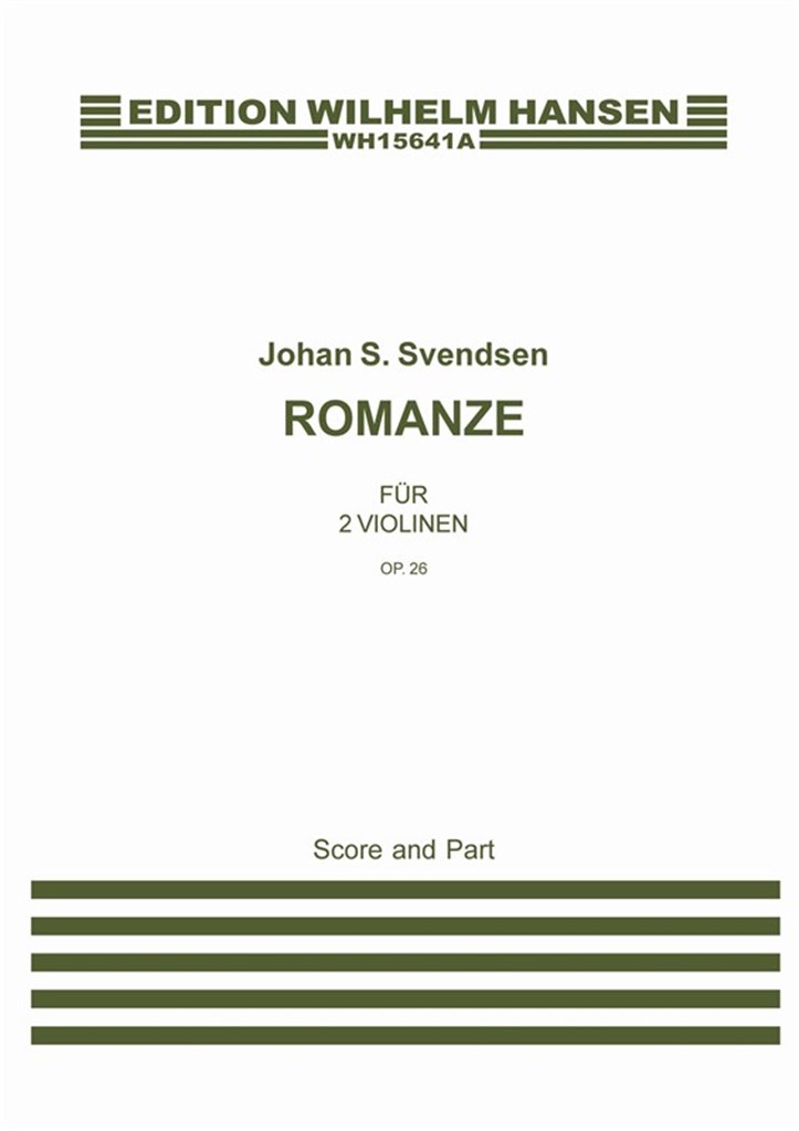 Romanze Für 2 Violinen Op. 26