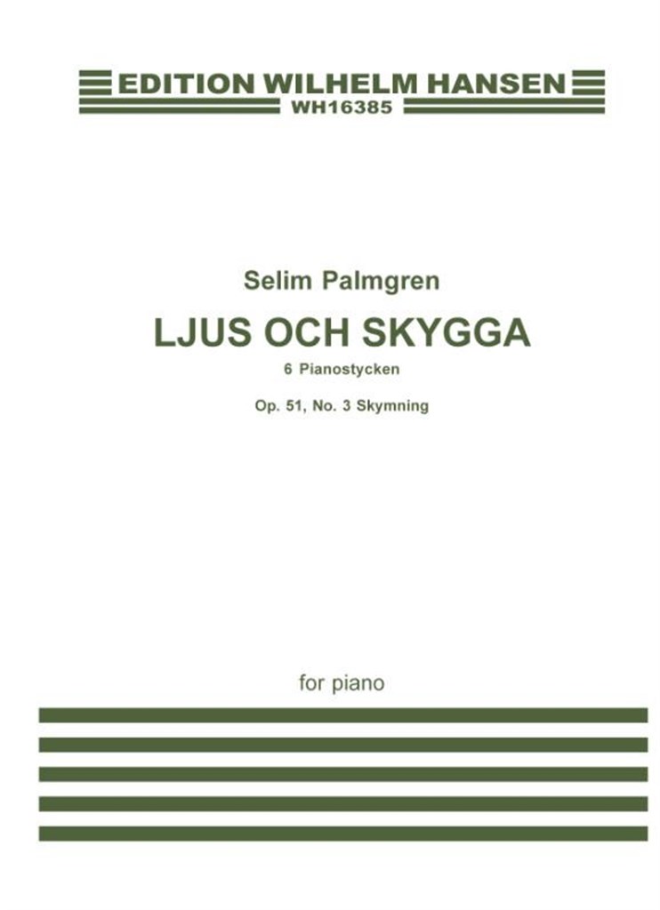 Skymning Op. 51 No. 3