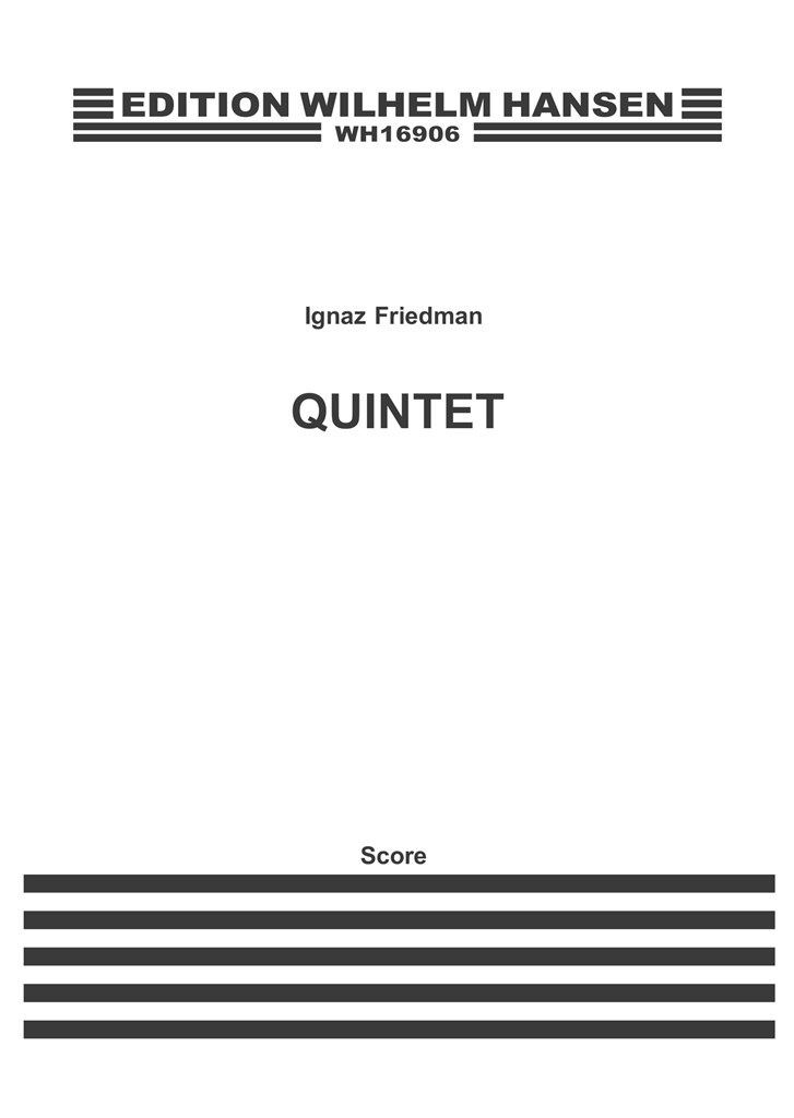 Piano Quintet C Minor