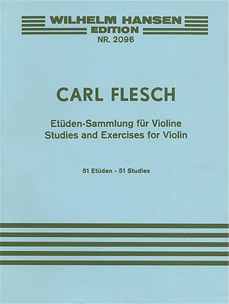 Carl Flesch: Studies And Exercises For Violin Solo
